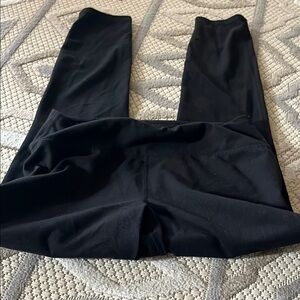 Athletic Works Black Sweatpants Slim Tapered Design